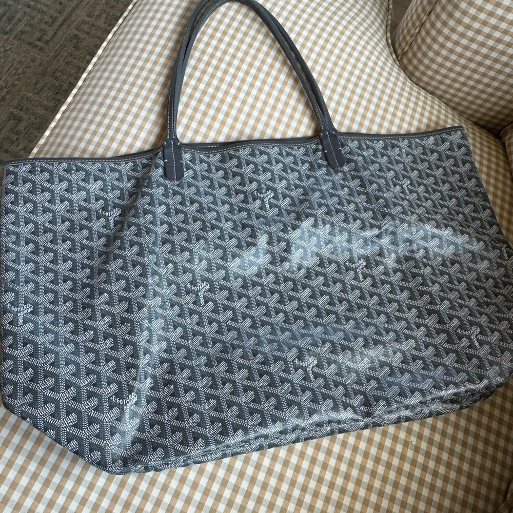 Goyard St Louis GM grey tote